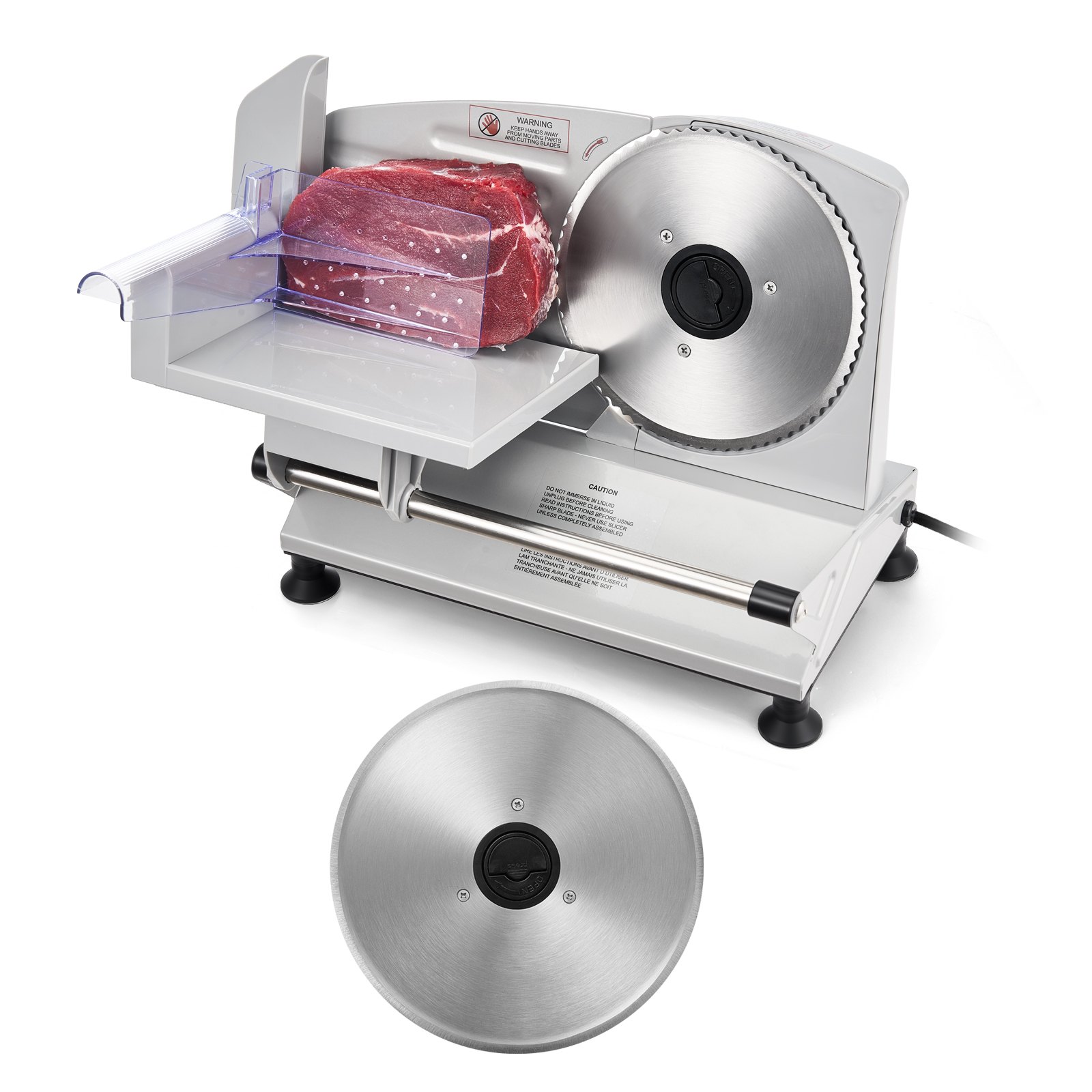 VEVOR 150W Elektriniai mėsos & Deli Slicer