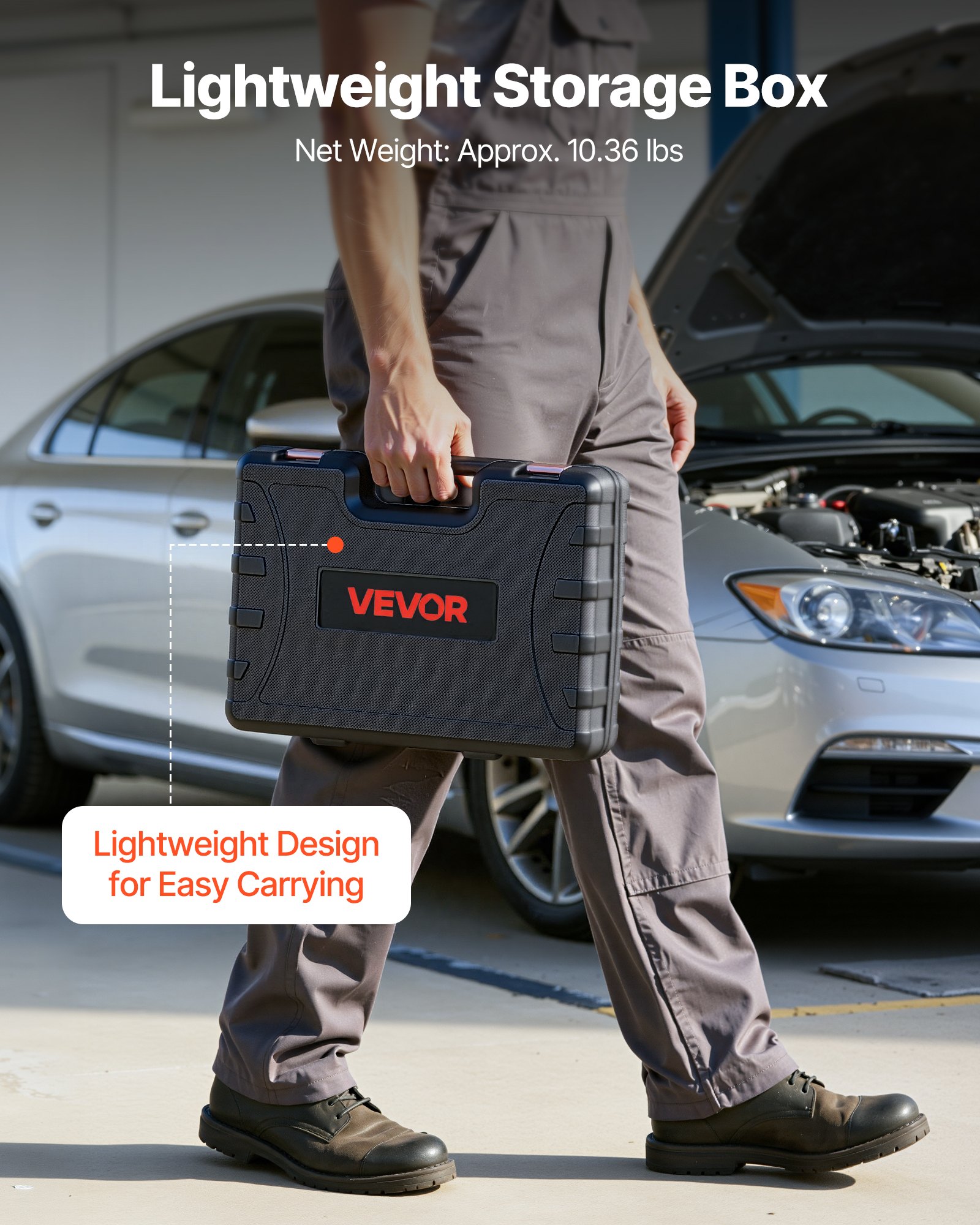 VEVOR Engine Cylinder Compression & Leak Down Tester Kit 0–700 psi/0–100 psi with 4 Adapters for Cars and Motorcycles — attēls 4