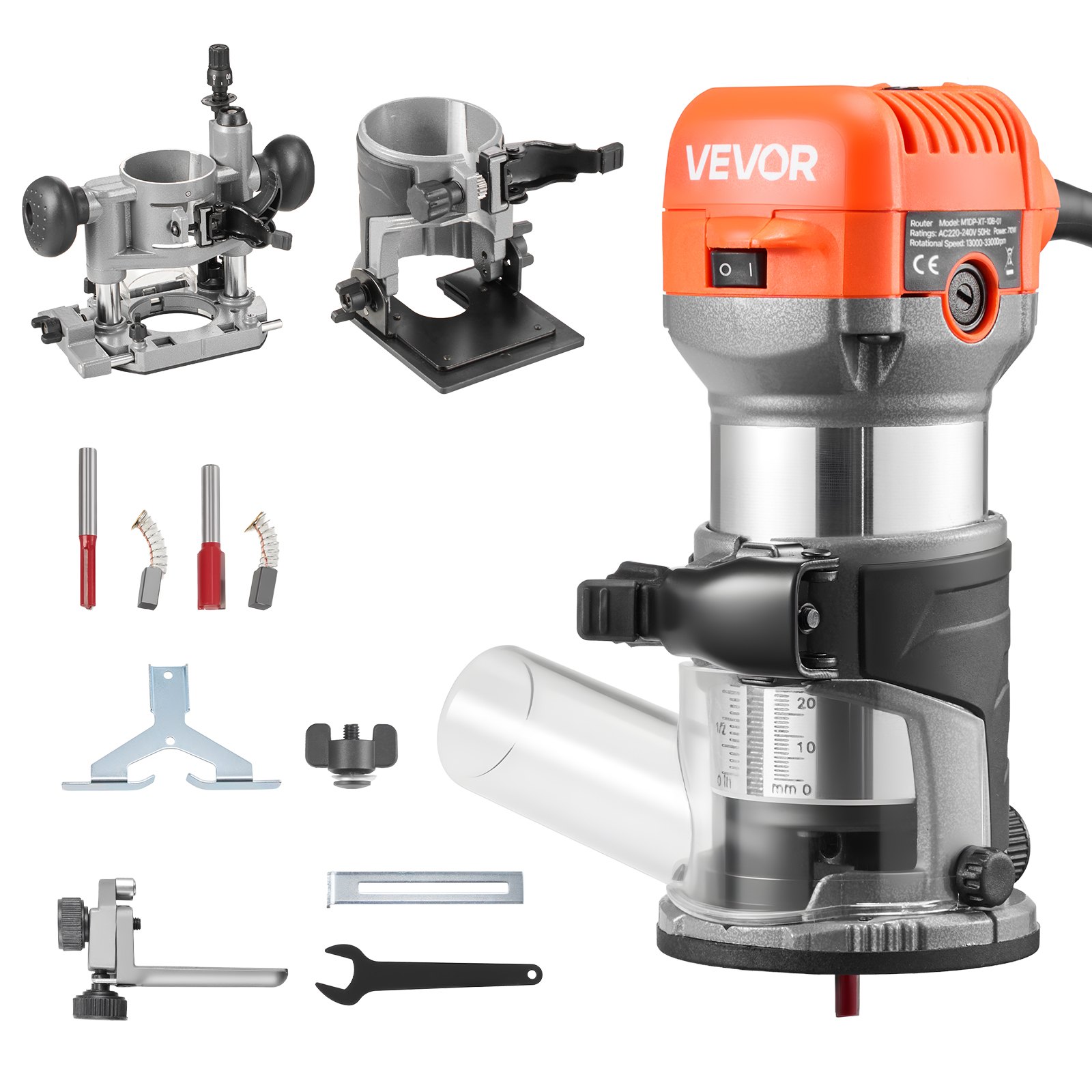 VEVOR 710W Маршрутизатор пальмового дерева