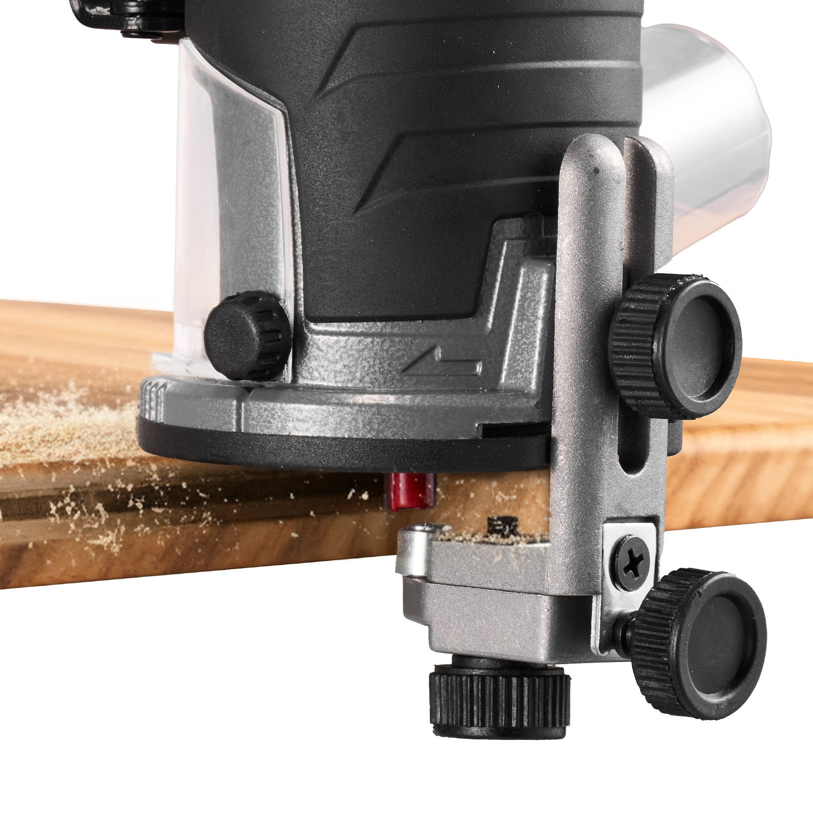 VEVOR 710W Palm Wood Router, Variable Speed Trim Router with Fixed, Plunge & Tilt Bases, Soft Start, Parallel Guide, 0–35 mm Depth — изображение 11
