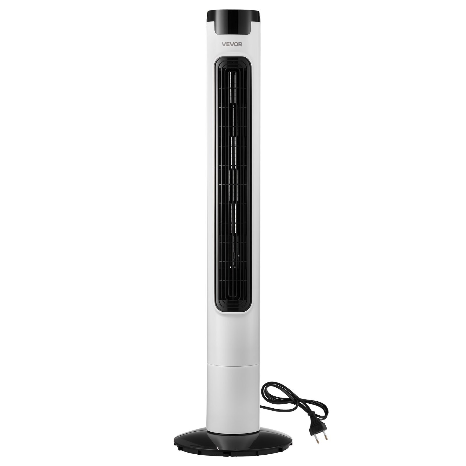 VEVOR Quiet Tower Fan 50° Oscillating, 3 Speeds 3 Modes, 7.5 h Timer, 4.2 m/s High Velocity Floor Fan for Bedroom Living Room Office, White - Pilt 12