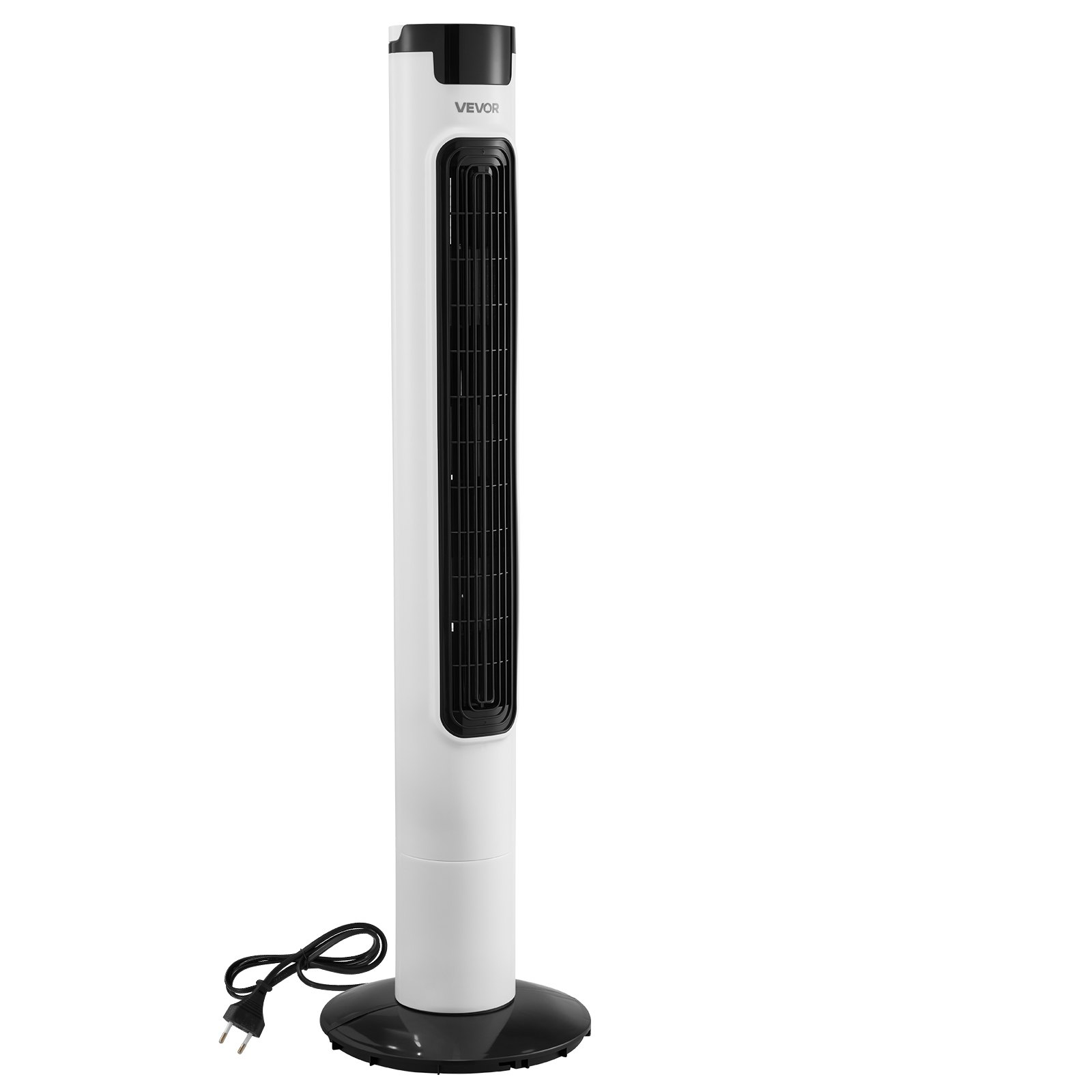 VEVOR Quiet Tower Fan 50° Oscillating, 3 Speeds 3 Modes, 7.5 h Timer, 4.2 m/s High Velocity Floor Fan for Bedroom Living Room Office, White - Pilt 9
