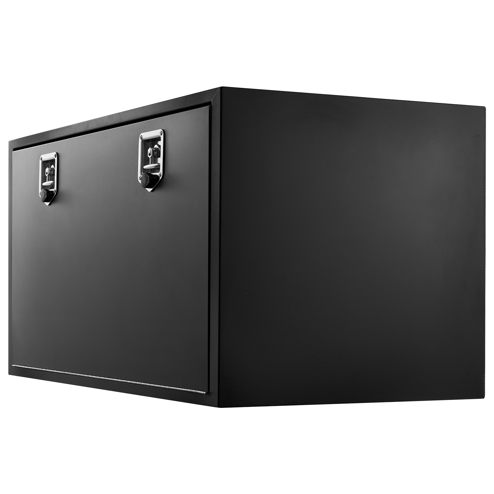 VEVOR 1219x609x609 mm Underbody Truck Tool Box, Heavy-Duty Steel Lockable Waterproof Trailer Storage Chest, Black — изображение 10