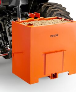 VEVOR 3-точечный балластный ящик для тракторов Cat 1, 363 кг