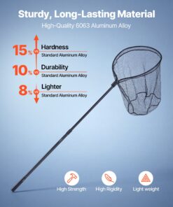 240 cm Extendable 6063 Aluminum Pole