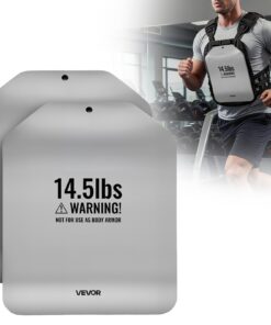 VEVOR Изогнутые жилеты для веса, пара 6,6 кг
