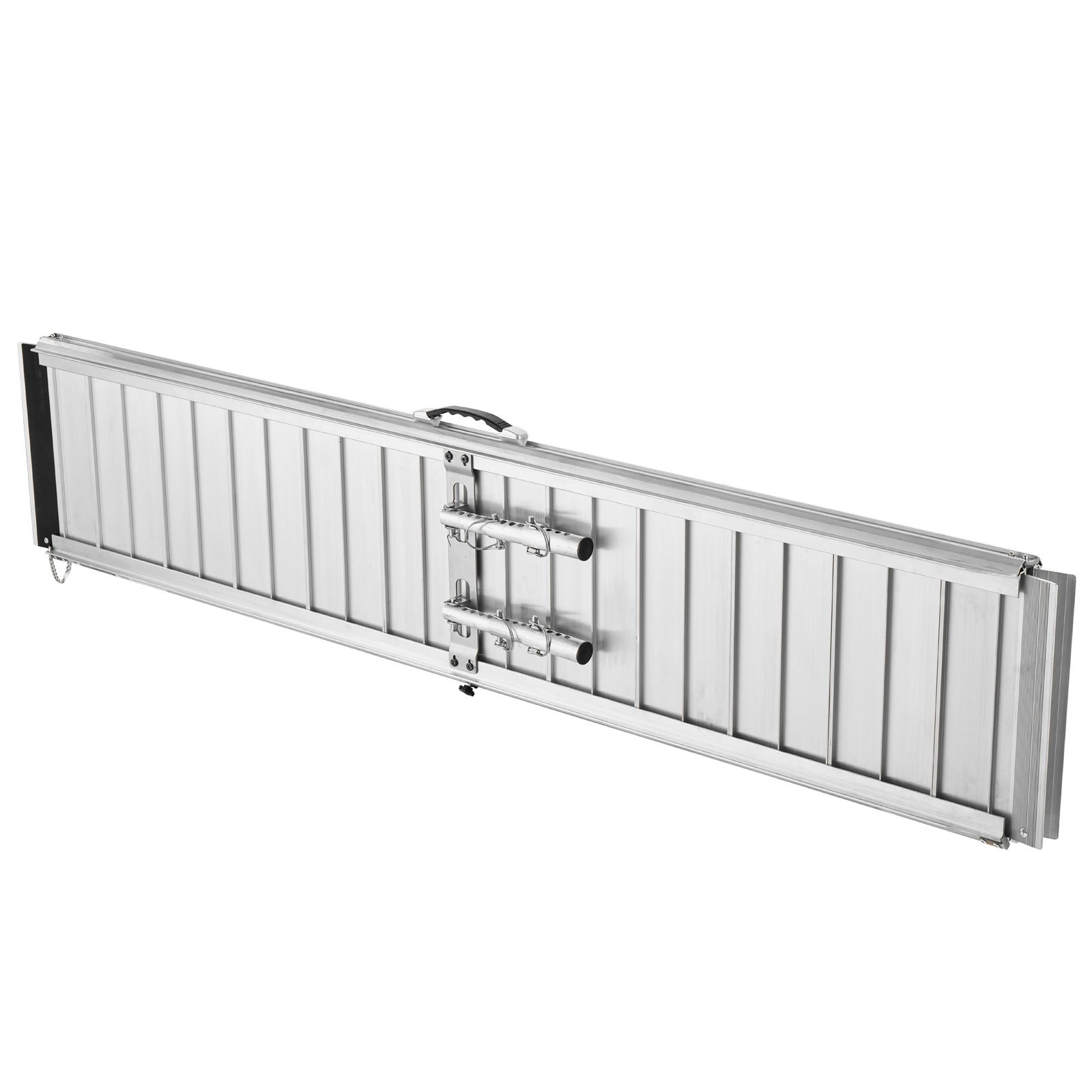 VEVOR 1830 mm Portable Folding Aluminum Wheelchair Ramp, Non-Slip Threshold Ramp with Adjustable Legs, 363 kg Capacity for Home Steps — изображение 11