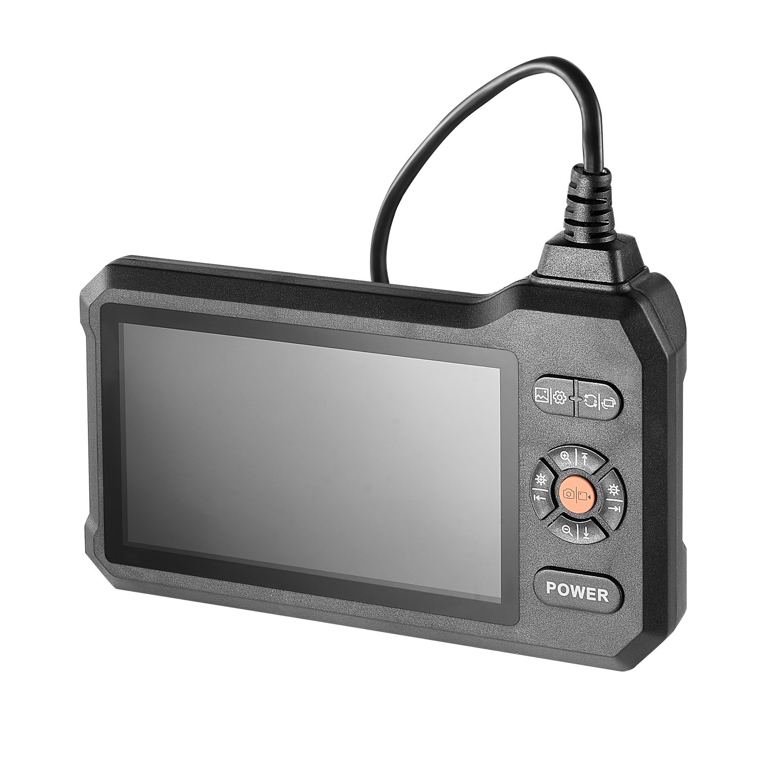 VEVOR Dual Lens Endoscope 5" IPS, 5.5mm Camera, 8x Zoom, IP67 Waterproof Borescope with 5m Rigid Cable for Automotive & Plumbing - Image 11