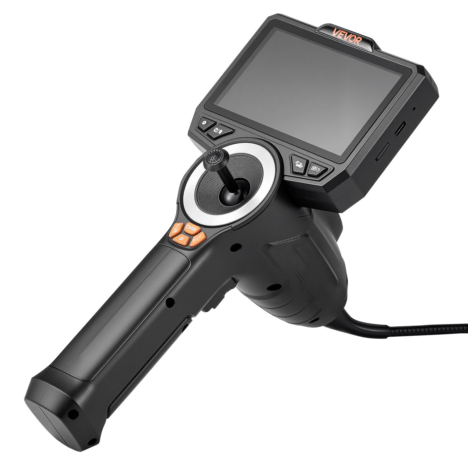 VEVOR 4-Way 360° Articulating Endoscope 6.2 mm 1080p with 4.5" IPS Screen, 1.5 m Snake Cable Inspection Camera for Auto & HVAC - Зображення 12