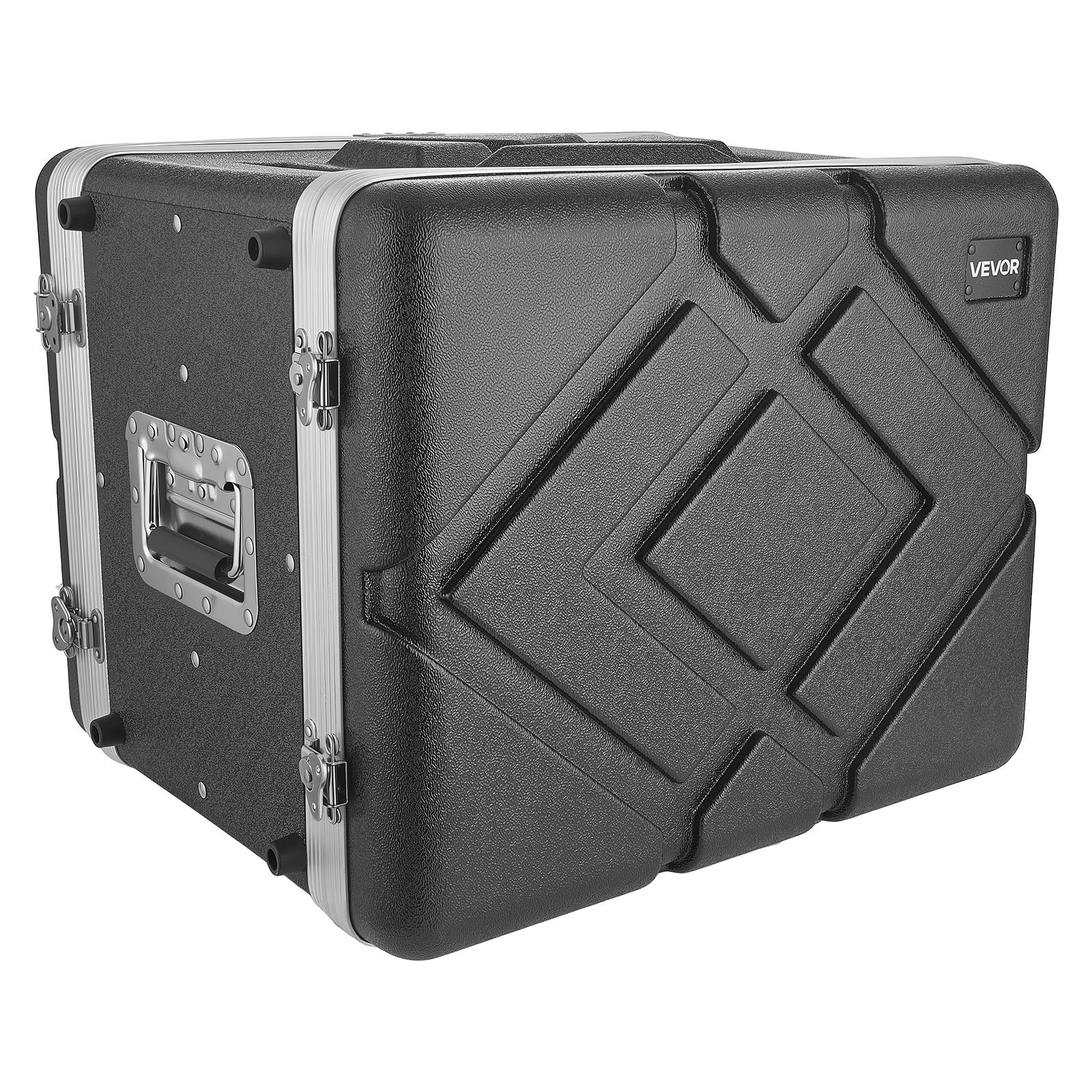 VEVOR 8U ABS Rack Case 310 mm Depth, Shallow Server & Audio Rack with Detachable Covers, Rails & Latches for Amplifier DJ Mixer — изображение 10
