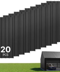 VEVOR 20x Металлические панели крыши из оцинкованной стали 9,2 м²