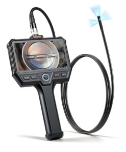 Эндоскоп VEVOR с тройным объективом 5 дюймов IPS HD Бороскопная камера