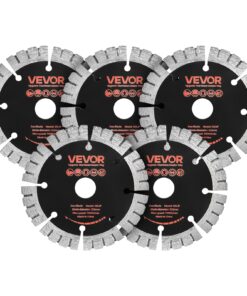 Алмазные настенные лезвия VEVOR 125 мм, 5 шт