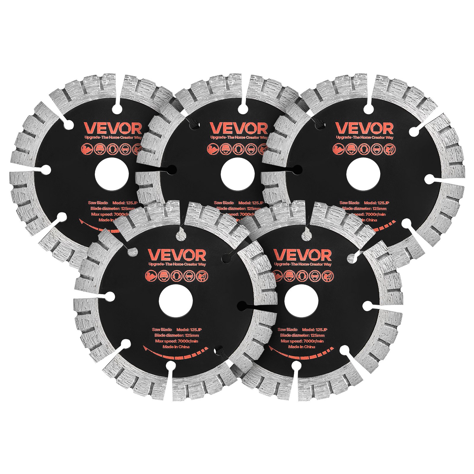 VEVOR 125 mm dimanta rievas zāģa