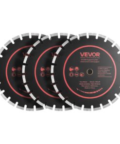 Алмазные лопасти для бетонопилы VEVOR 359 мм, 3 упаковки