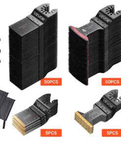 VEVOR 110pcs Коливальний багатоінструментальний набір пилкових полотен