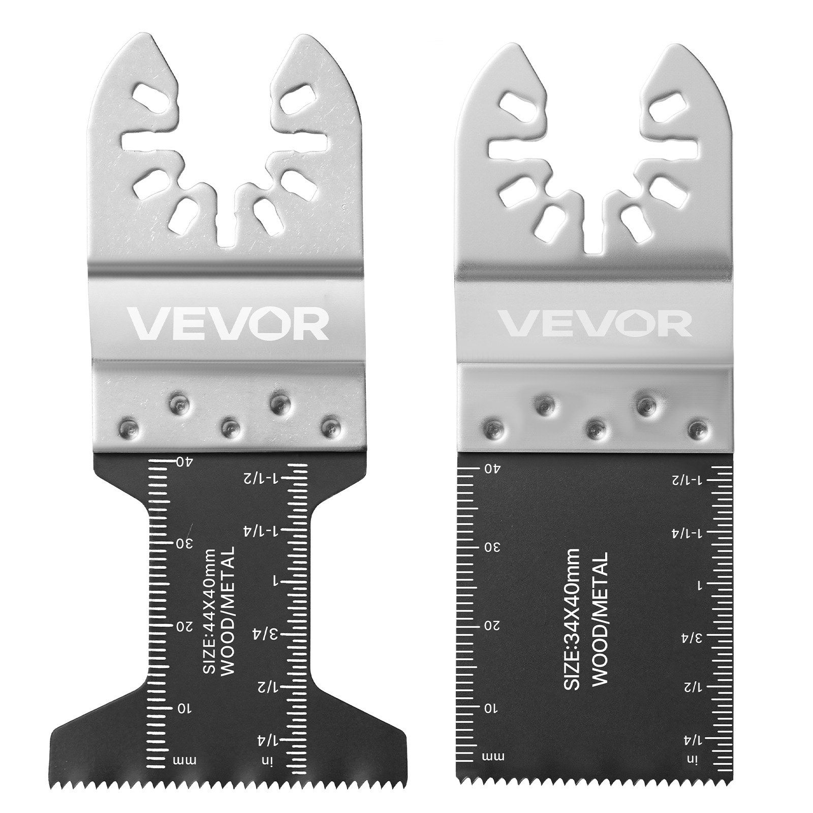 VEVOR 160-Piece Oscillating Multi Tool Blades & Sanding Kit, 36 Universal Saw Blades, Scrapers, 40/80 mm Pads & 120 Grit Sandpapers — изображение 10