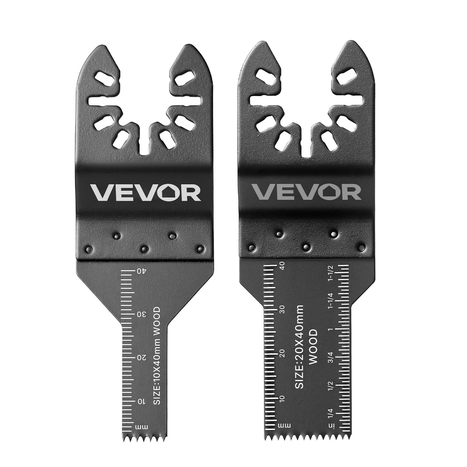 VEVOR 160-Piece Oscillating Multi Tool Blades & Sanding Kit, 36 Universal Saw Blades, Scrapers, 40/80 mm Pads & 120 Grit Sandpapers — изображение 11