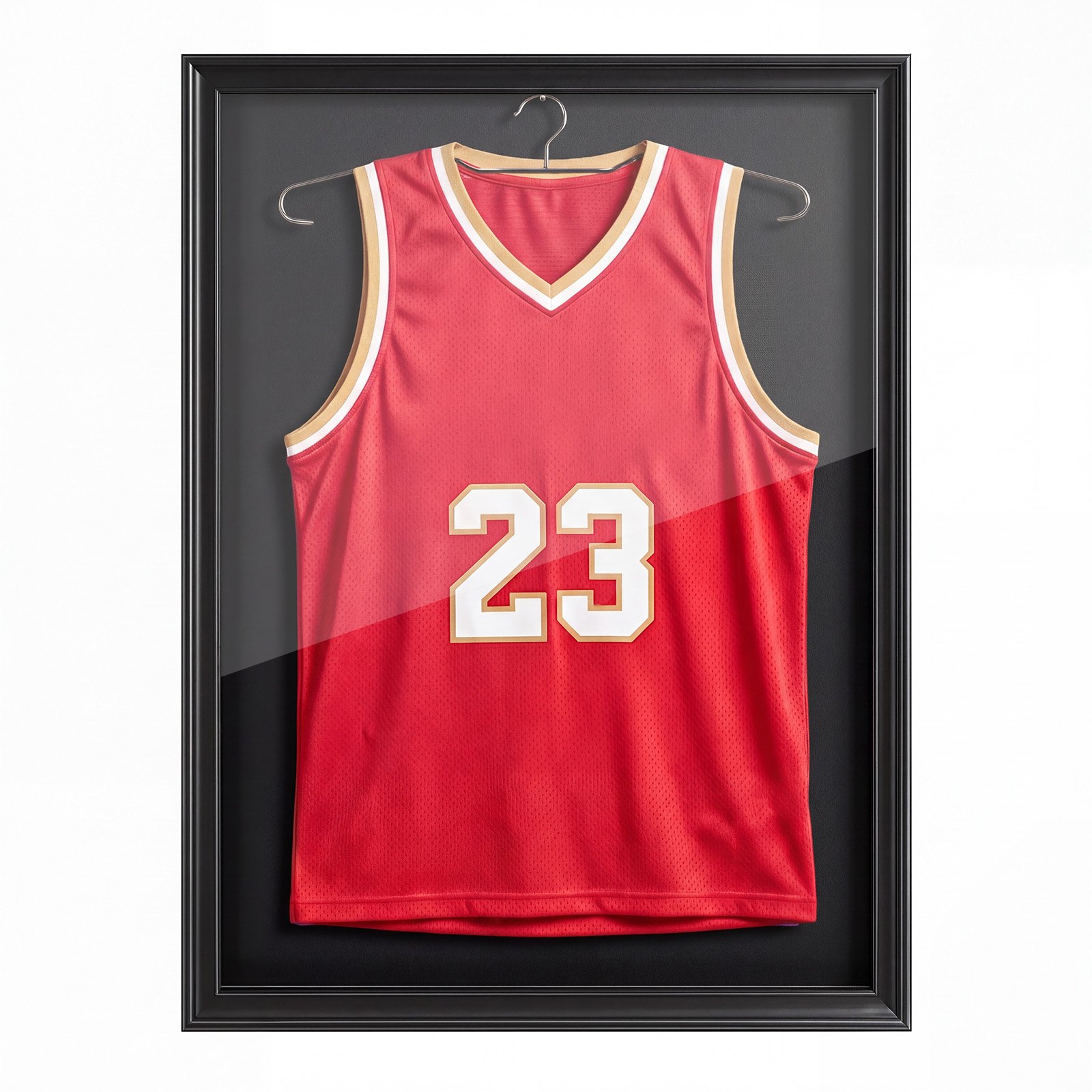 VEVOR Jersey Frame Display Case 79.5x59x4 cm, Wooden UV-Protective Shadow Box with Hanger & Magnetic Lock, 2 Pack — изображение 11