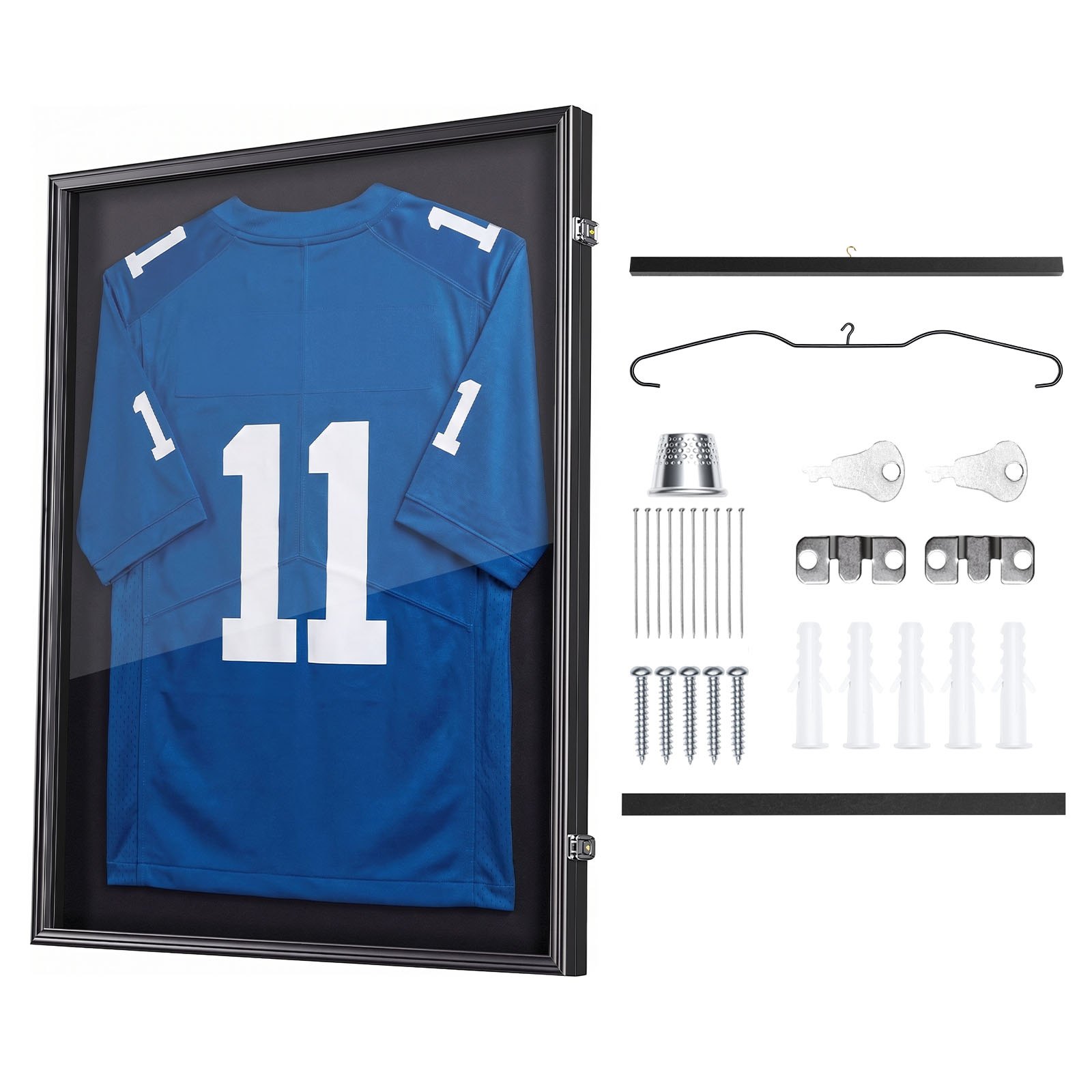 Чехол-дисплей VEVOR Jersey в рамке 90x70x4 см