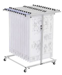 VEVOR Steel Blueprint Storage Rack