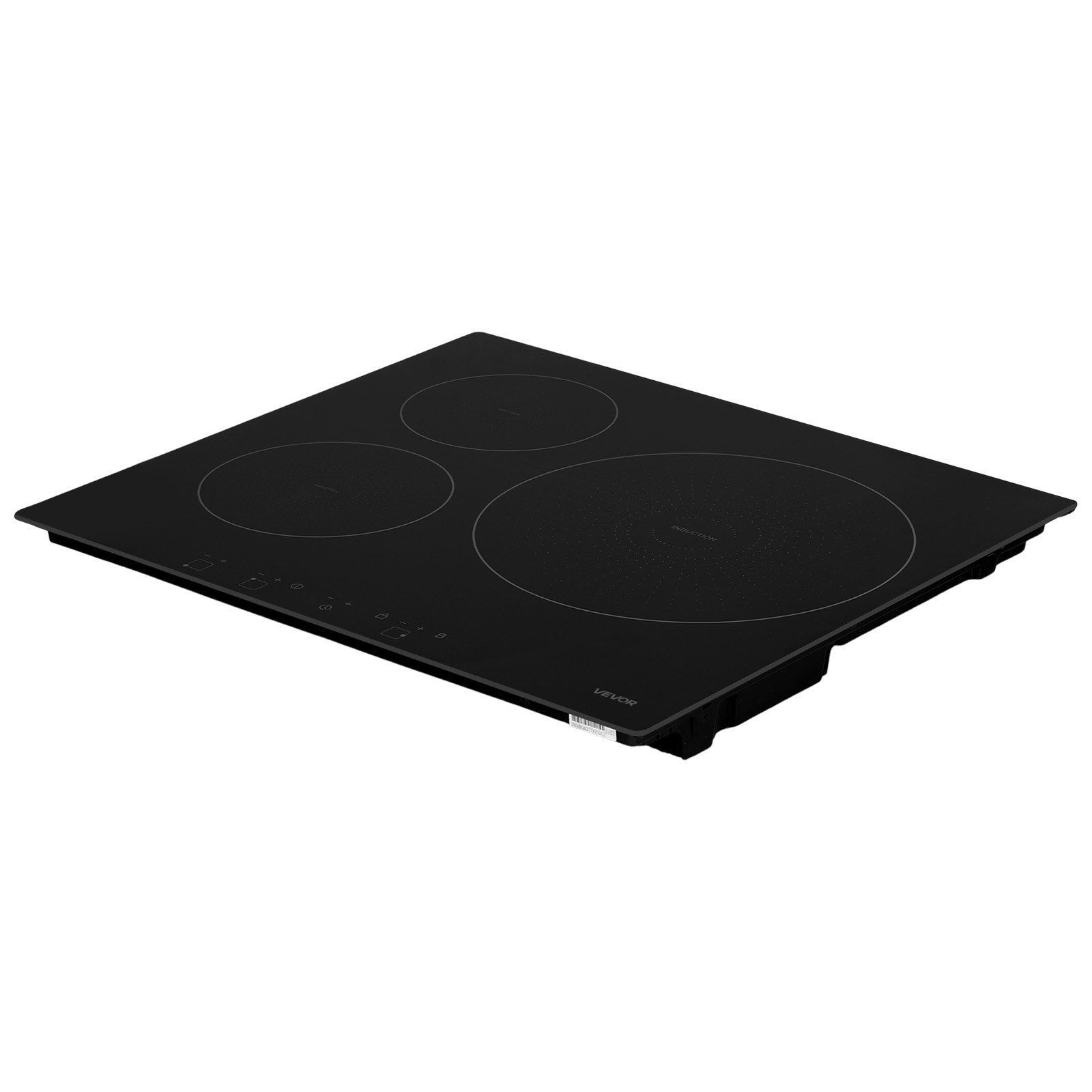 VEVOR 60 cm Built-in Induction Cooktop, 3 Burners, 6200 W, 9 Power Levels, Touch Control, Child Lock, Ceramic Glass Surface 220 V — изображение 10