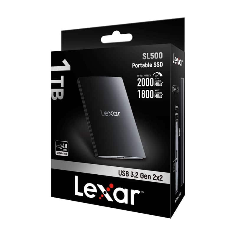 Lexar SL500 1TB Portable SSD Drive – Paveikslėlis 6