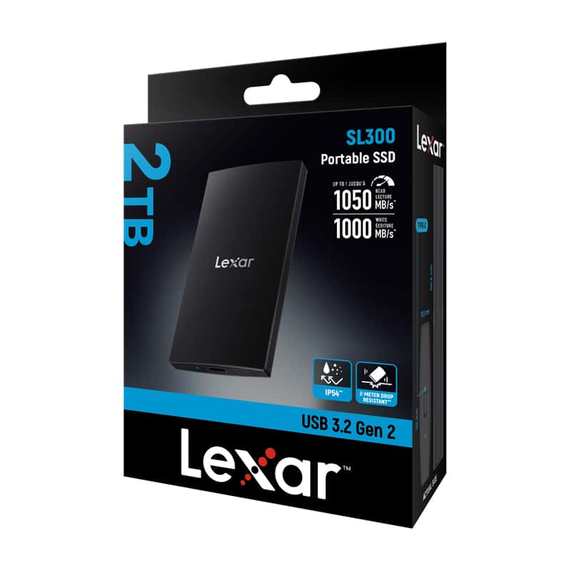 Lexar SL300 2TB portable SSD drive – Paveikslėlis 5