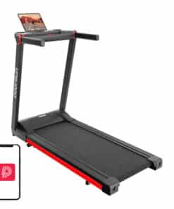 DeerRun A1 Pro Foldable Electric Treadmill (Black and Red)
