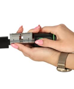 Fingerprint door lock insert black