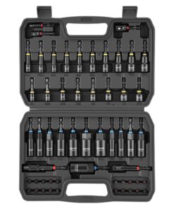 VEVOR 55‑Piece Magnetic Nut Driver Bit Set