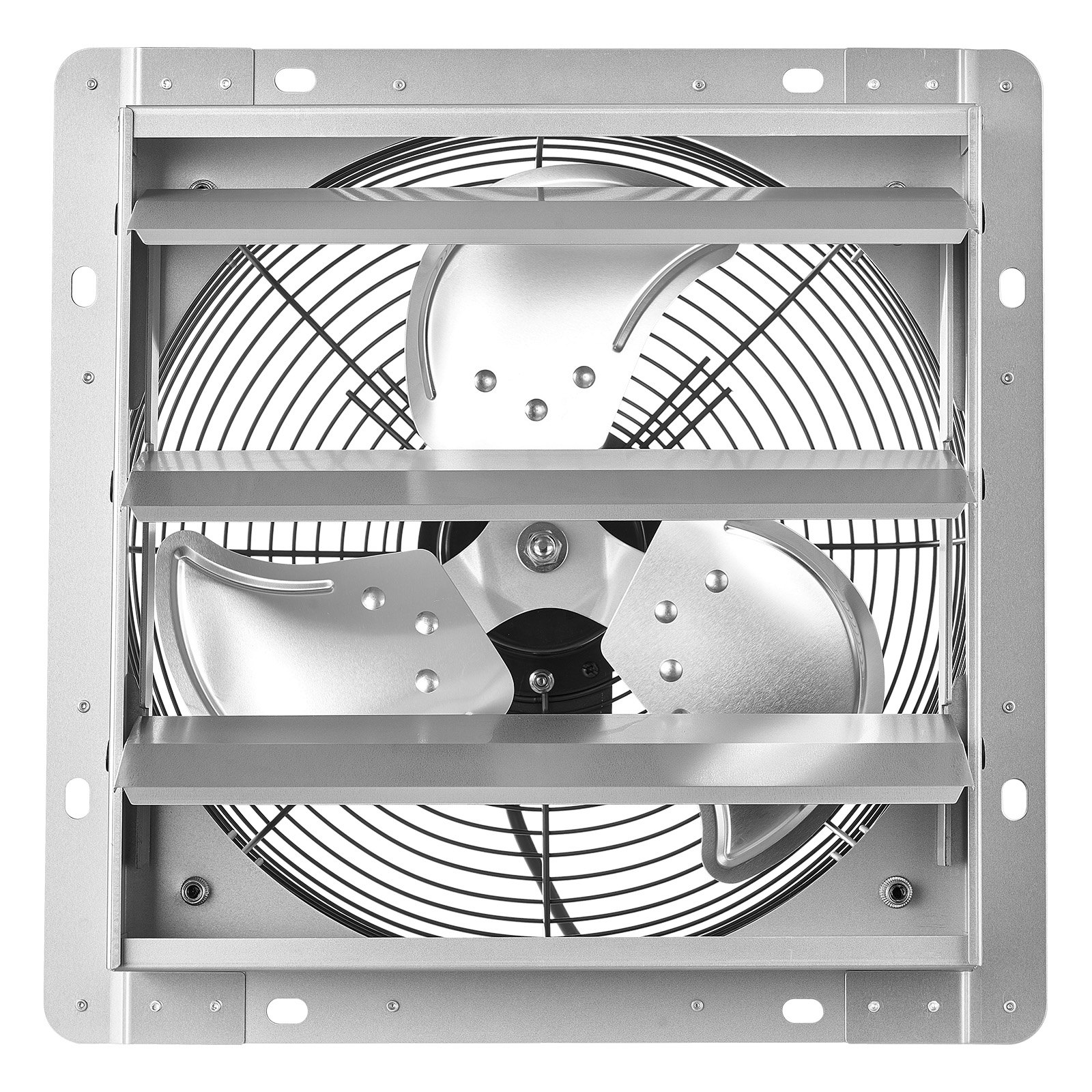 VEVOR 312 mm Wall Mounted Shutter Exhaust Fan 2124 m³/h, Steel Housing, Low Noise AC Motor for Attic Garage Barn Greenhouse Workshop - Зображення 11