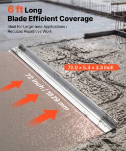 134 mm Wide 6063-T5 Aluminum Leveling Board for Driveway