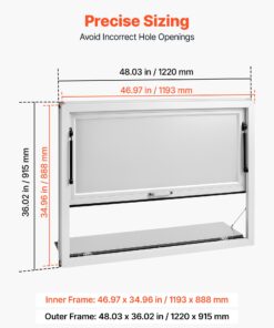 85° awning door