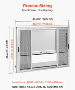 4 Sliding Screen Windows