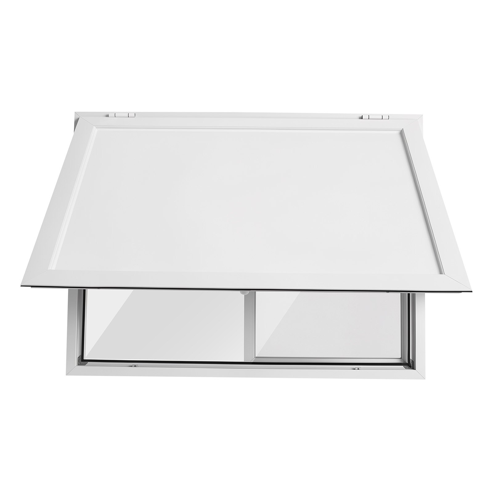 VEVOR 1220x915 mm Aluminum Concession Service Window for Food Truck, 85° Awning Door, 2 Sliding Acrylic Windows, Rainproof — изображение 11