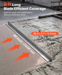 134 mm Wide 6063-T5 Aluminum Leveling Board for Driveways