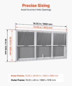 3 Fixed & 3 Sliding Glass