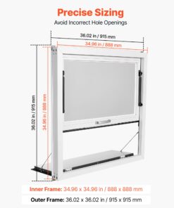 85° awning door