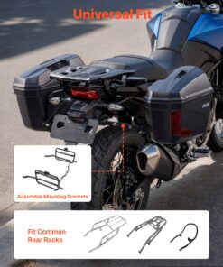 Waterproof Saddle Boxes with Locks & Reflectors