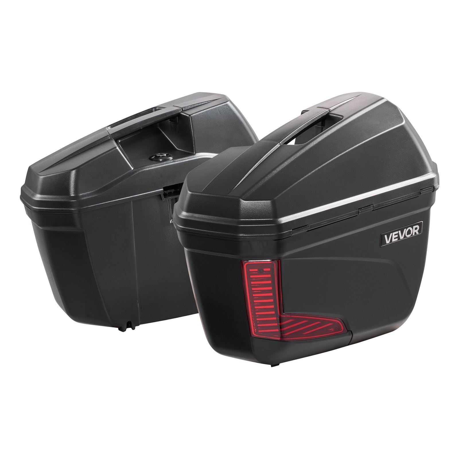 VEVOR 46L (2×23L) Universal ABS Motorcycle Side Cases, Waterproof Saddle Boxes with Locks & Reflectors, Set of 2 - Зображення 10