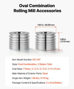 7 Sizes 2–6 mm