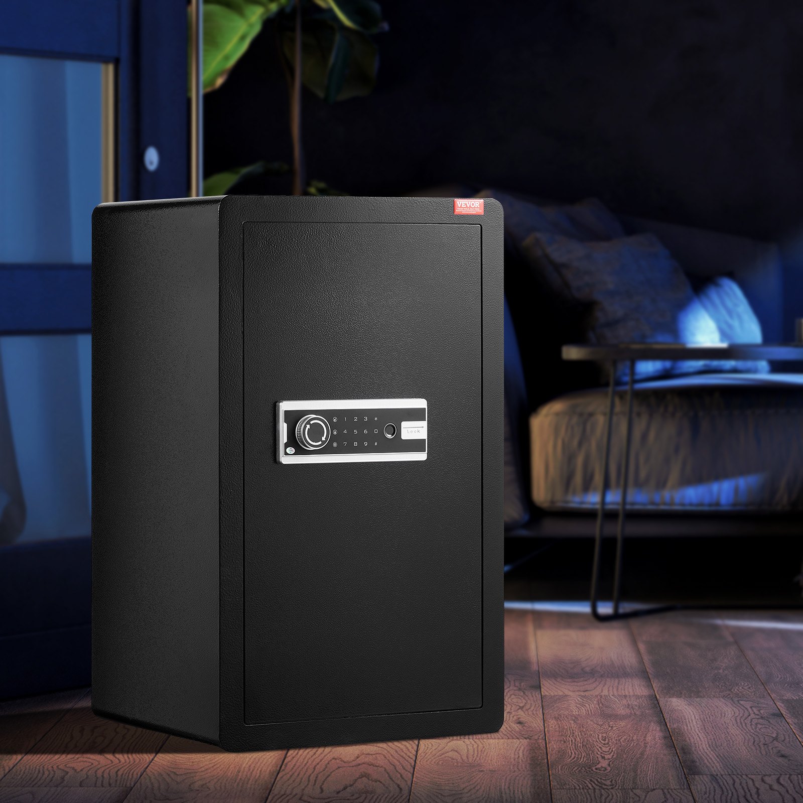 Black Steel Home Office Safe