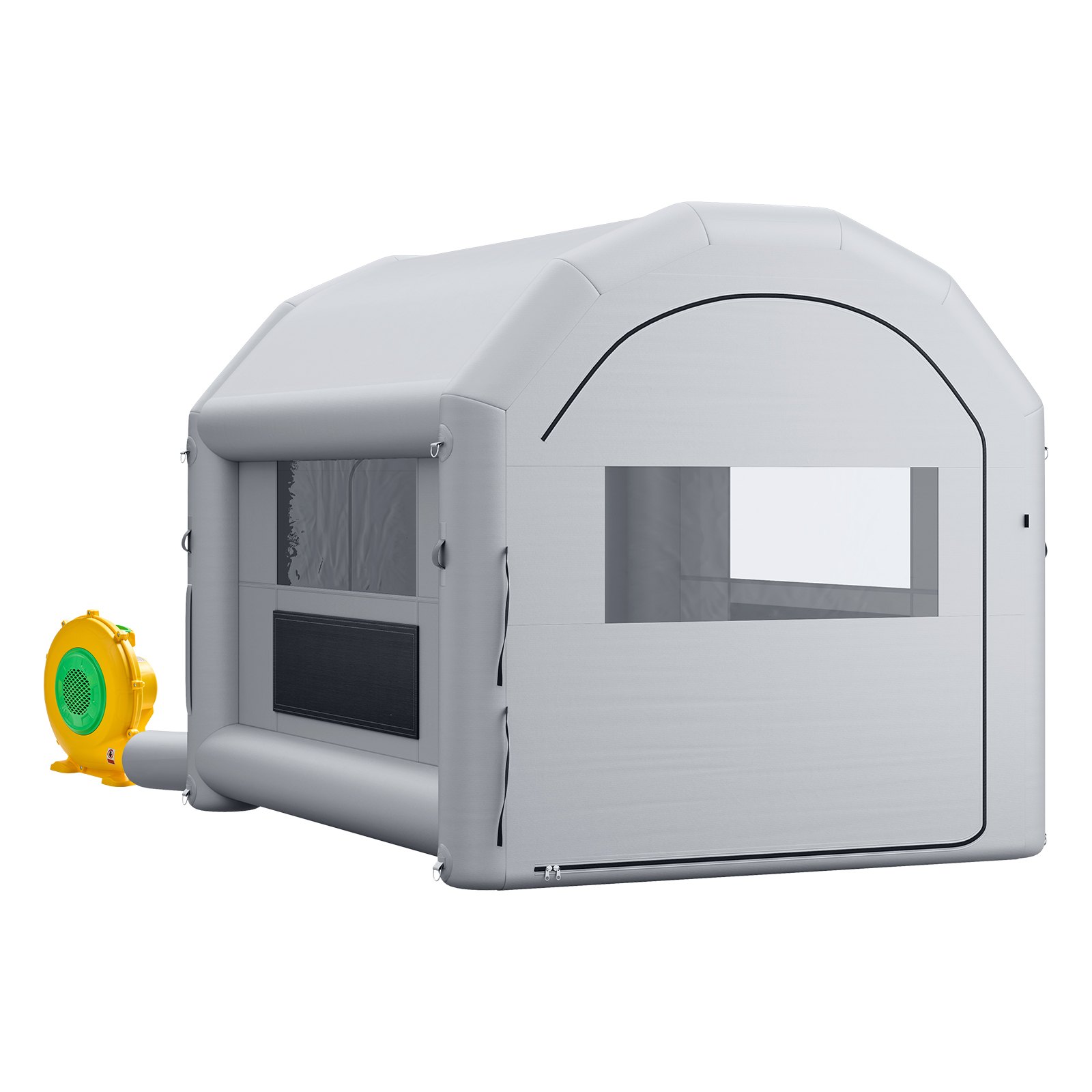 VEVOR Inflatable Paint Booth 4 x 3 x 2.75 m, Portable Spray Tent with 750 W Blower & Carbon Filters for Motorcycle, Bike, Furniture - Зображення 11