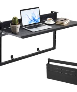 VEVOR Balcony Hanging Folding Table 80x38 cm