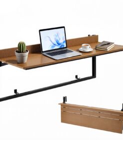 VEVOR balcony hanging folding table 1200x370 mm