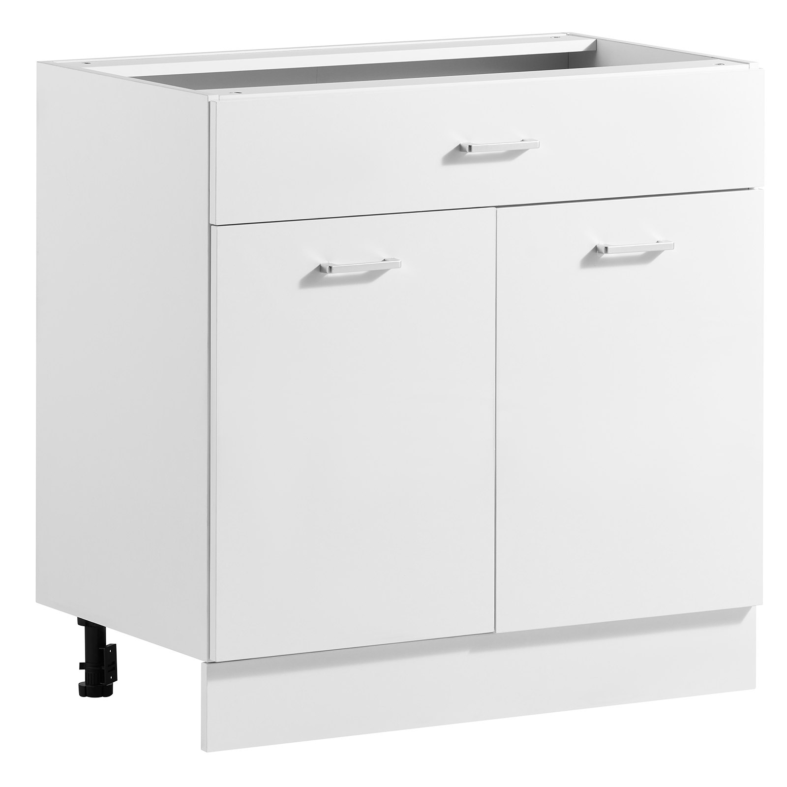 VEVOR white shaker base cabinet 80x47.5x81.5 cm