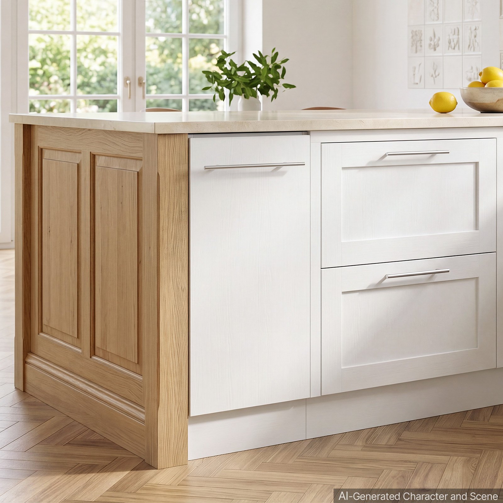 VEVOR White Shaker Base Cabinet 30 cm, 1 Soft-Close Drawer, High-Gloss RTA Kitchen Unit 300x475x815 mm for Home & Laundry — attēls 8