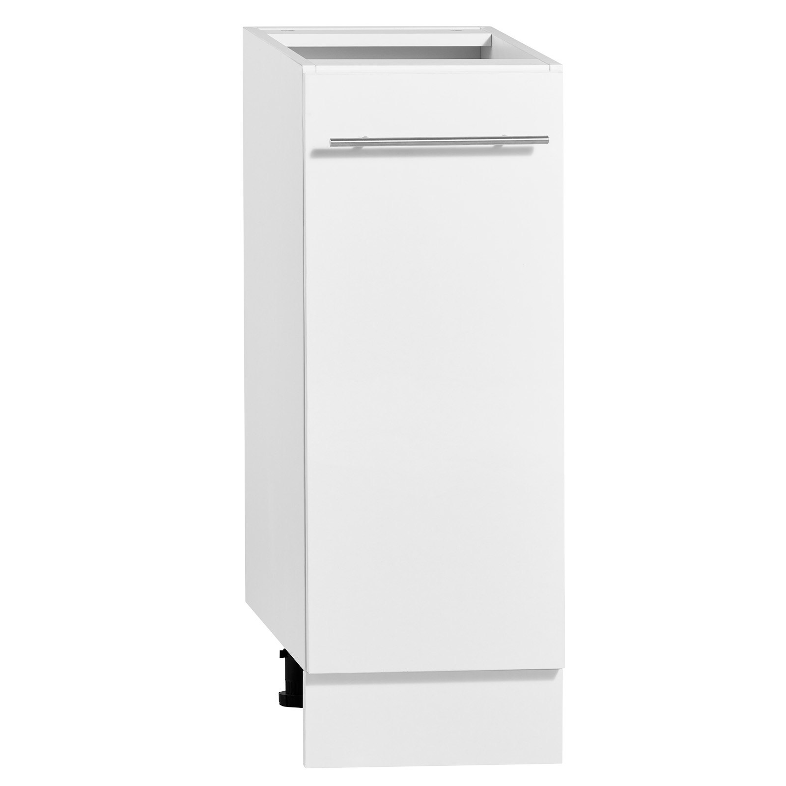VEVOR White Shaker Base Cabinet 30 cm, 1 Soft-Close Drawer, High-Gloss RTA Kitchen Unit 300x475x815 mm for Home & Laundry — attēls 10