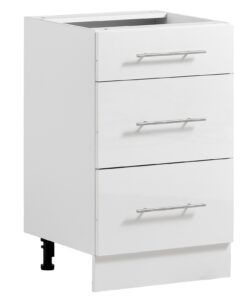 VEVOR white shaker base cabinet 50 cm